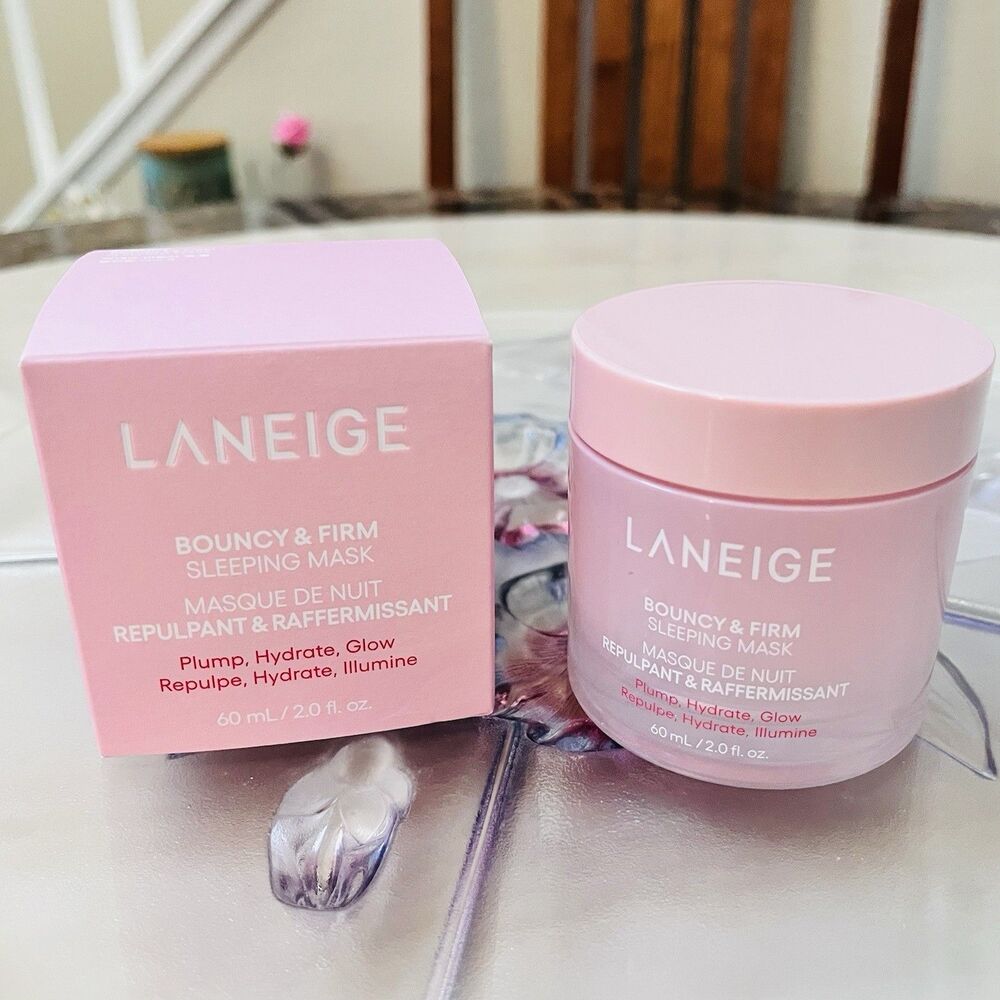 LANEIGE Laneige Bouncy + Firm Sleeping Mask Visibly Plump & Firm 2oz/60mL Sealed